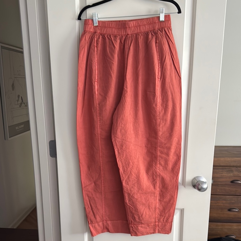 NWOT Free People Pretty Poplin Pants